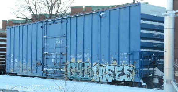 Car/wagon LW9076 left side / coté gauche